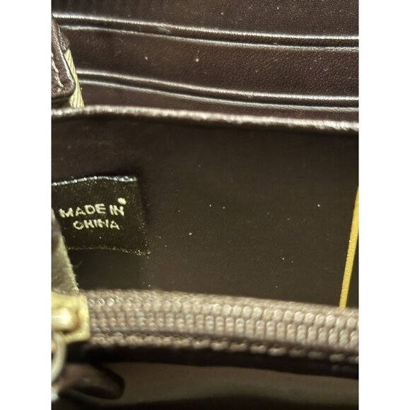 Coach Brown Leather Limited Edition Lily Legacy Turn Lock Wallet #41151 - Rare - Picture 6 of 7